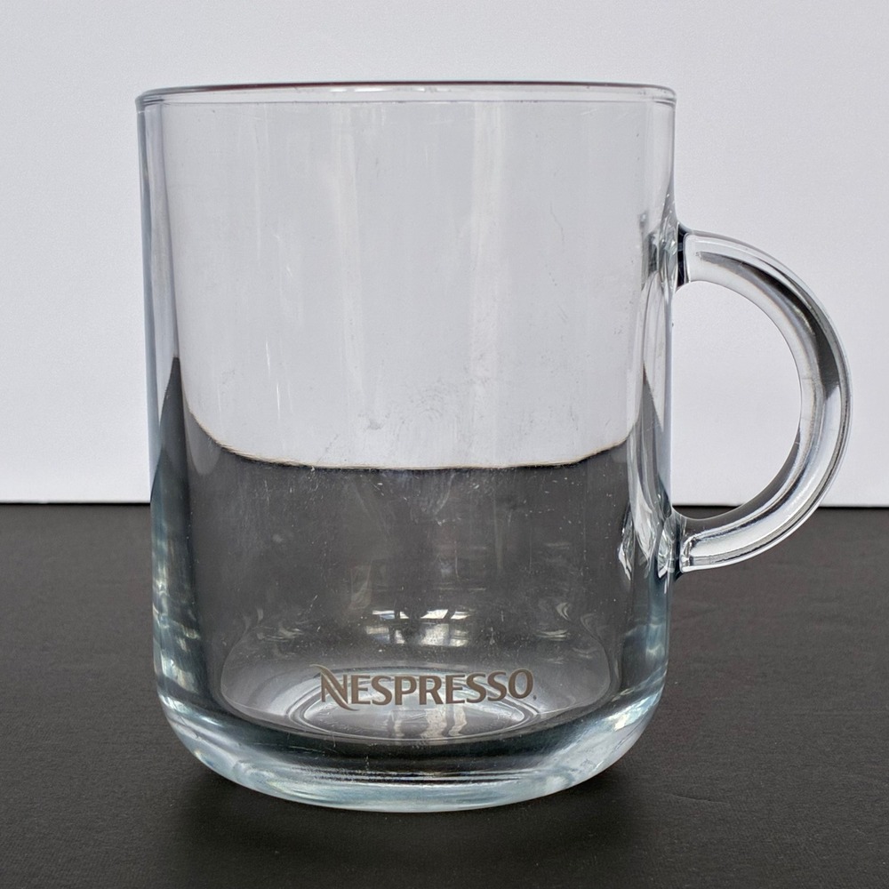 Nespresso Mug Konstantin Grcic Glass Coffee Cup Made in France Barista Vertuo